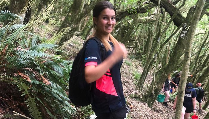 Cadets Lend a Hand at Ashley River Gorge