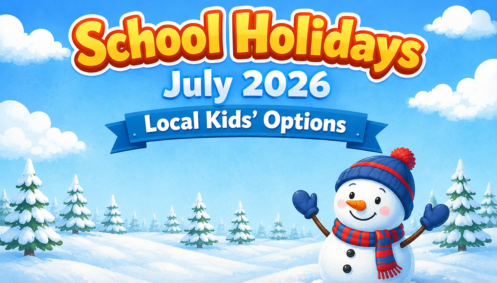 School Holiday - Local Kids' Options