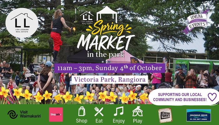 Spring Market in the Park