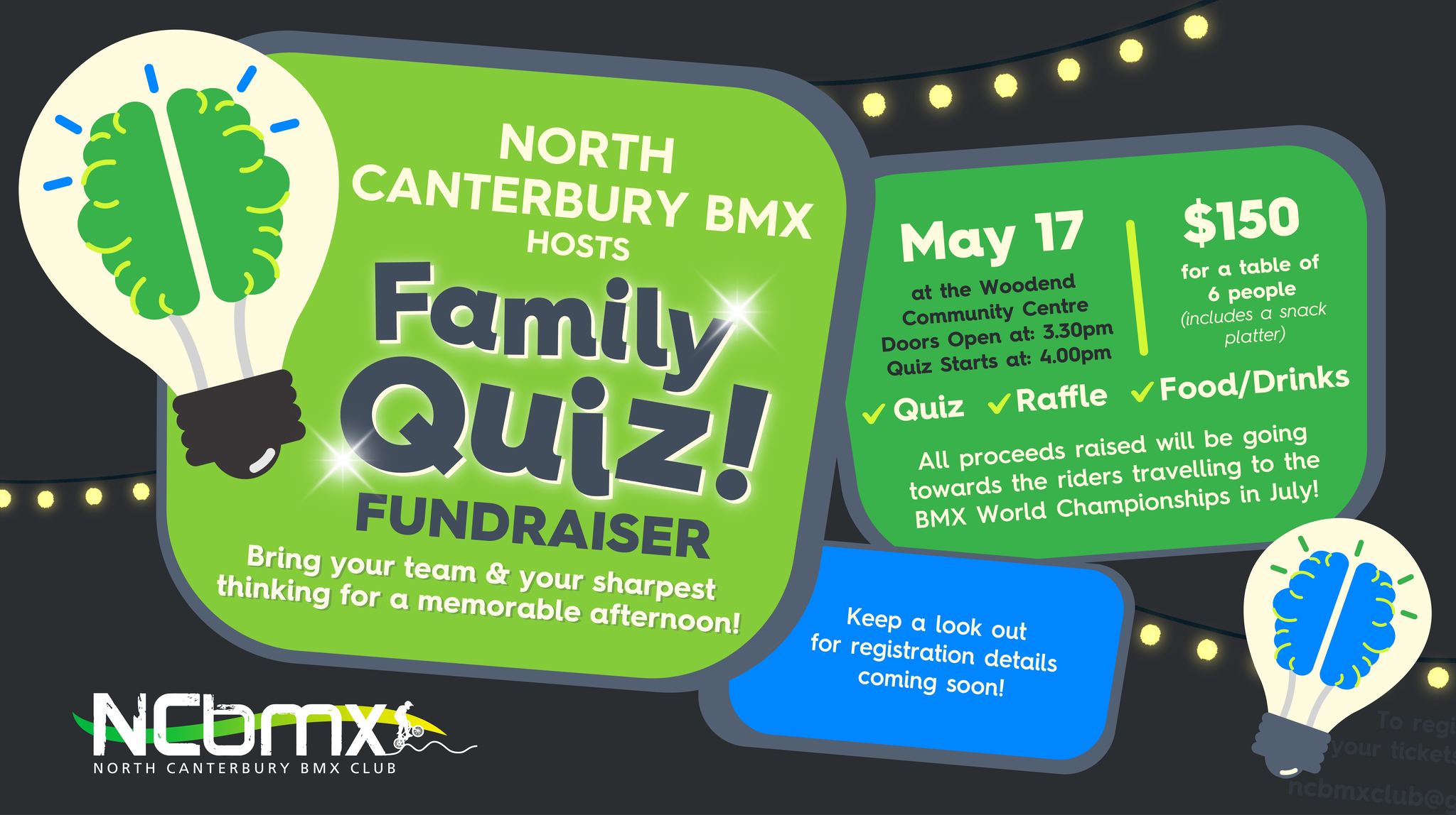 NCBMX Family Quiz Fundraiser