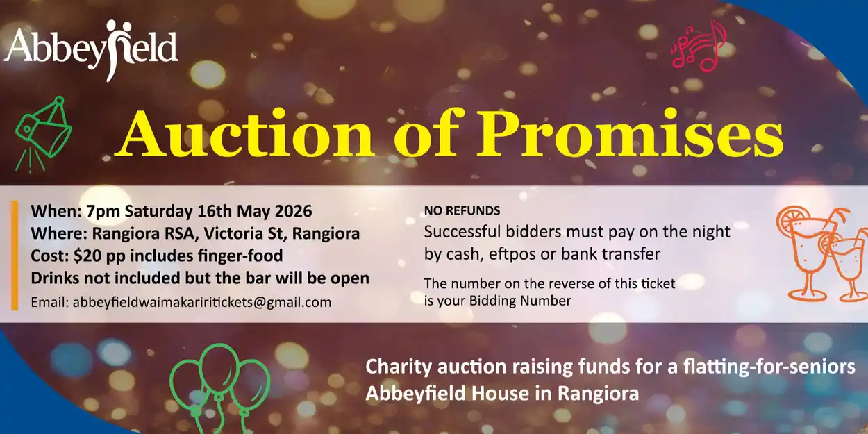 Abbeyfield Auction of Promises